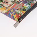 DOLCE&GABBANA Long Wallet Leather Multicolor Auth BA8461-16