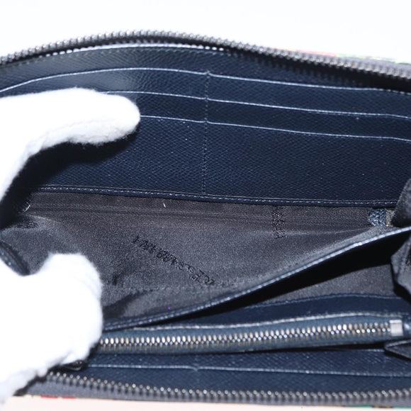 DOLCE&GABBANA Long Wallet Leather Multicolor Auth BA8461