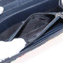 DOLCE&GABBANA Long Wallet Leather Multicolor Auth BA8461-11