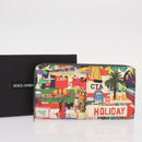DOLCE&GABBANA Long Wallet Leather Multicolor Auth BA8461-12
