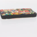 DOLCE&GABBANA Long Wallet Leather Multicolor Auth BA8461-5