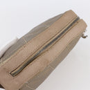 CHANEL Paris Biarritz Pouch Leather Gold CC Auth BA8468-5