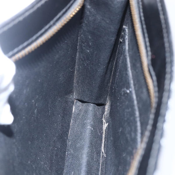 LOUIS VUITTON Epi Pochette Homme Clutch Bag Black M52522 LV Auth BA8471