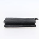 LOUIS VUITTON Epi Pochette Homme Clutch Bag Black M52522 LV Auth BA8471-6