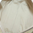 BURBERRY Jimmy Choo Shoulder Bag Nylon Leather 2 Set Beige Ivory Auth BA8473-10