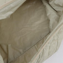 BURBERRY Jimmy Choo Shoulder Bag Nylon Leather 2 Set Beige Ivory Auth BA8473-18