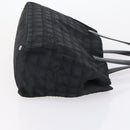 CHANEL New Travel Line Tote Bag Nylon 2 Set Black CC Auth BA8474-12