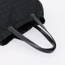 CHANEL New Travel Line Tote Bag Nylon 2 Set Black CC Auth BA8474-13