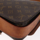LOUIS VUITTON Monogram Cartouchiere MM Shoulder Bag M51253 LV Auth BA8476-18