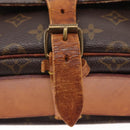 LOUIS VUITTON Monogram Cartouchiere MM Shoulder Bag M51253 LV Auth BA8476-8