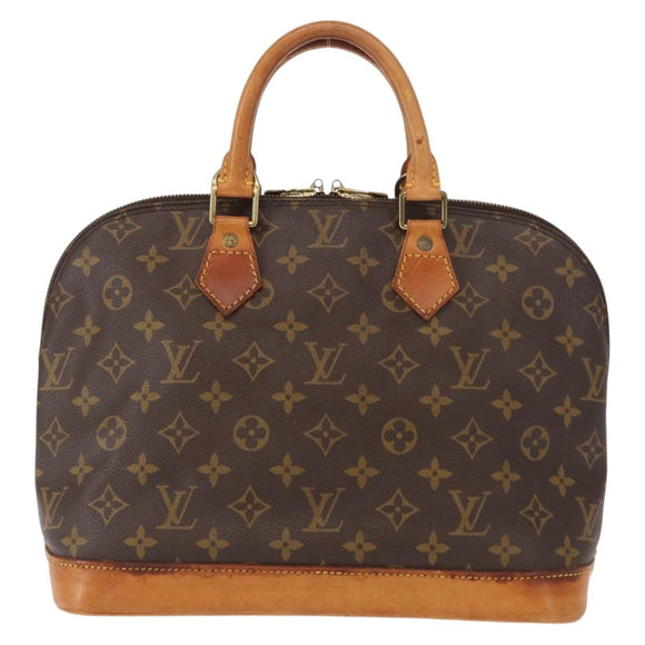 LOUIS VUITTON Monogram Alma Hand Bag M51130 LV Auth BA8479
