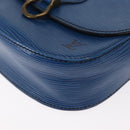 LOUIS VUITTON Epi Saint Cloud PM Shoulder Bag Blue M52195 LV Auth BA8480-11