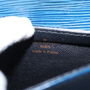 LOUIS VUITTON Epi Saint Cloud PM Shoulder Bag Blue M52195 LV Auth BA8480-16