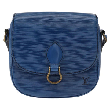 LOUIS VUITTON Epi Saint Cloud PM Shoulder Bag Blue M52195 LV Auth BA8480 - 0
