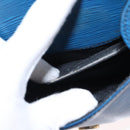 LOUIS VUITTON Epi Saint Cloud PM Shoulder Bag Blue M52195 LV Auth BA8480-21