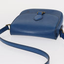 LOUIS VUITTON Epi Saint Cloud PM Shoulder Bag Blue M52195 LV Auth BA8480-6