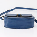 LOUIS VUITTON Epi Saint Cloud PM Shoulder Bag Blue M52195 LV Auth BA8480-9