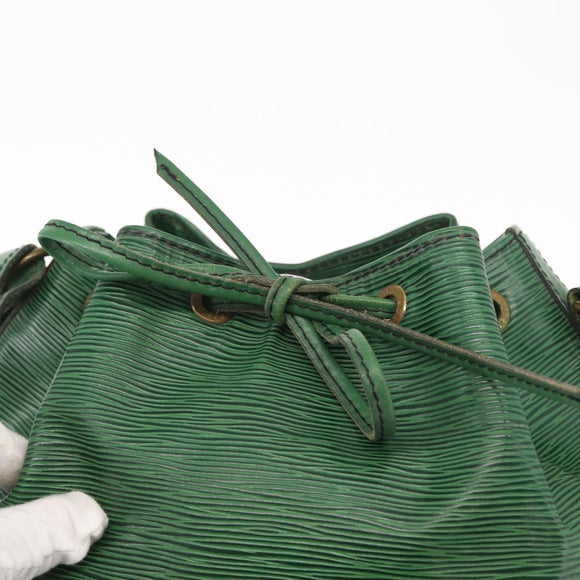 LOUIS VUITTON Epi Noe Shoulder Bag Green M44004 LV Auth BA8481