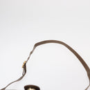 GUCCI GG Supreme Web Sherry Line Bag PVC Beige Gold 10 02 056 Auth BA8485-8