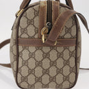 GUCCI GG Supreme Web Sherry Line Bag PVC Beige Gold 002 115 6697 Auth BA8486-4