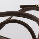 GUCCI GG Supreme Web Sherry Line Bag PVC Beige Gold 002 115 6697 Auth BA8486-14