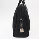 PRADA Hand Bag Nylon Black Silver Auth BA8490-4