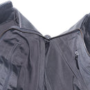 CHANEL Tote Bag Leather Black Silver CC Auth BA8491-21