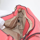 Chloe Elsie Shoulder Bag Leather Pink Gold Auth BA8492-19