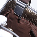 Salvatore Ferragamo Gancini Shoulder Bag Enamel Gold Auth BA8494-21