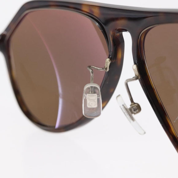 DOLCE&GABBANA Sunglasses plastic Brown Auth BA8496
