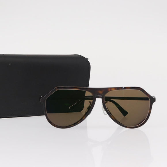 DOLCE&GABBANA Sunglasses plastic Brown Auth BA8496