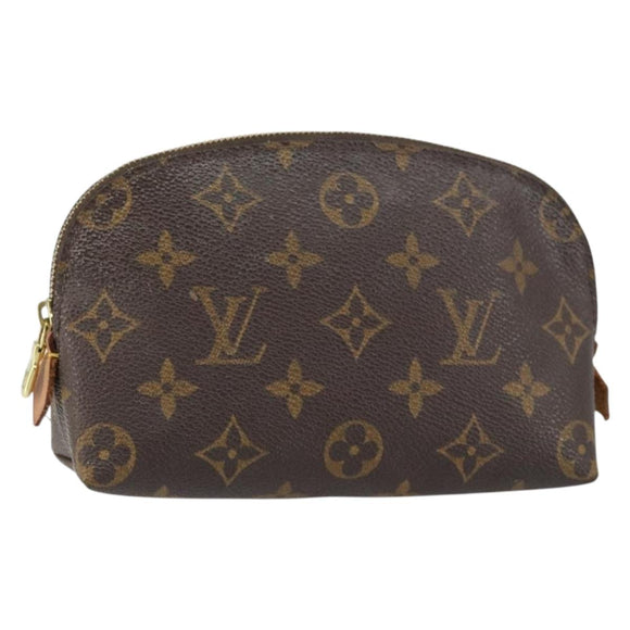 LOUIS VUITTON Monogram Pochette Cosmetic PM Pouch M43998 LV Auth BA8498