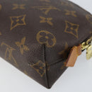 LOUIS VUITTON Monogram Pochette Cosmetic PM Pouch M43998 LV Auth BA8498-15