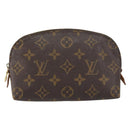 LOUIS VUITTON Monogram Pochette Cosmetic PM Pouch M43998 LV Auth BA8498-13