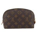 LOUIS VUITTON Monogram Pochette Cosmetic PM Pouch M43998 LV Auth BA8498-2