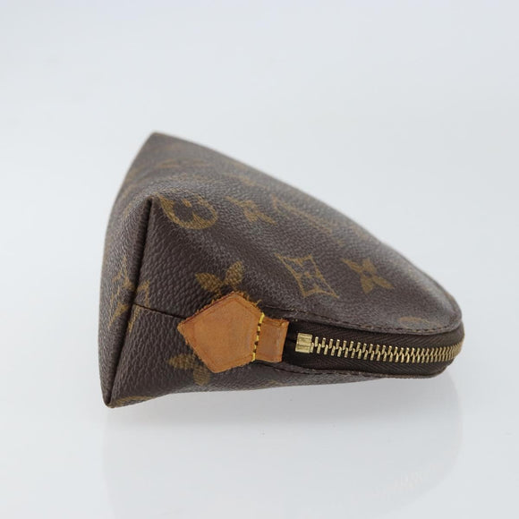 LOUIS VUITTON Monogram Pochette Cosmetic PM Pouch M43998 LV Auth BA8498