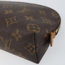 LOUIS VUITTON Monogram Pochette Cosmetic PM Pouch M43998 LV Auth BA8498-7