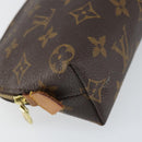 LOUIS VUITTON Monogram Pochette Cosmetic PM Pouch M43998 LV Auth BA8498-14