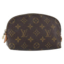LOUIS VUITTON Monogram Pochette Cosmetic PM Pouch M43998 LV Auth BA8499-1