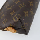 LOUIS VUITTON Monogram Pochette Cosmetic PM Pouch M43998 LV Auth BA8499-16