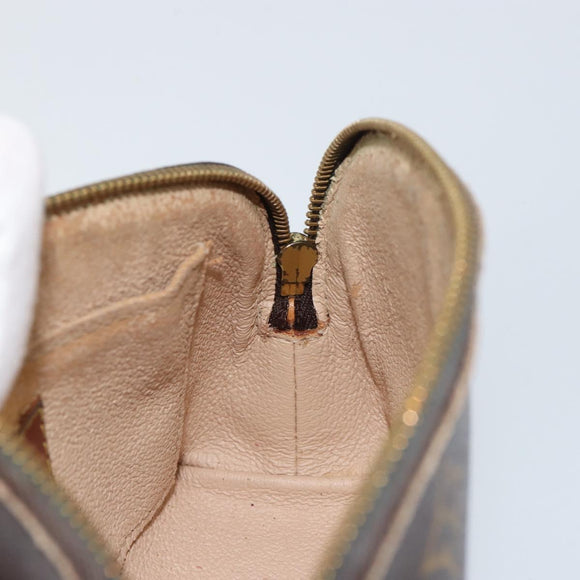 LOUIS VUITTON Monogram Pochette Cosmetic PM Pouch M43998 LV Auth BA8499