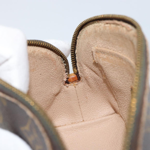 LOUIS VUITTON Monogram Pochette Cosmetic PM Pouch M43998 LV Auth BA8499