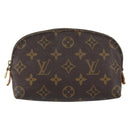 LOUIS VUITTON Monogram Pochette Cosmetic PM Pouch M43998 LV Auth BA8499-13
