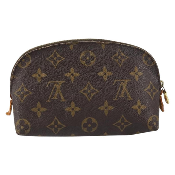 LOUIS VUITTON Monogram Pochette Cosmetic PM Pouch M43998 LV Auth BA8499