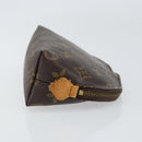 LOUIS VUITTON Monogram Pochette Cosmetic PM Pouch M43998 LV Auth BA8499-3