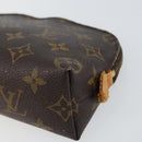 LOUIS VUITTON Monogram Pochette Cosmetic PM Pouch M43998 LV Auth BA8499-7