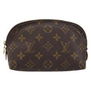 LOUIS VUITTON Monogram Pochette Cosmetic PM Pouch M43998 LV Auth BA8501-13