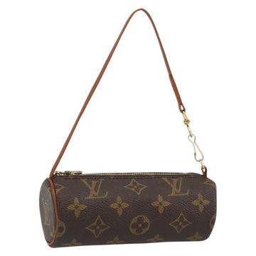 LOUIS VUITTON Monogram Papillon Pouch LV Auth BA8504