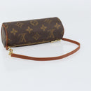 LOUIS VUITTON Monogram Papillon Pouch LV Auth BA8504-7