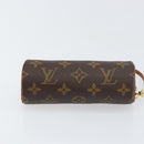 LOUIS VUITTON Monogram Papillon Pouch LV Auth BA8504-5